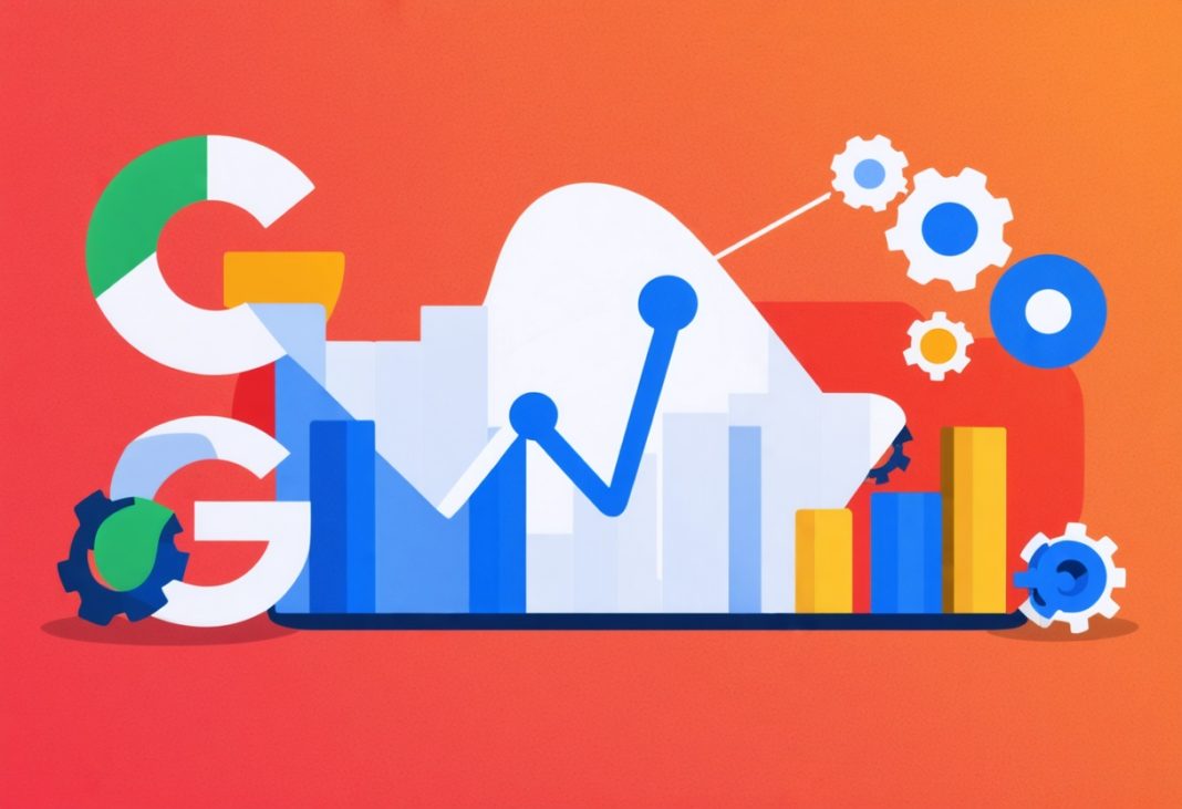 Illustration of google bigquery logo and tools